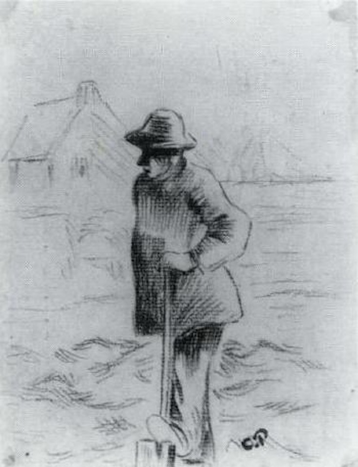 Paysan by Camille Pissarro