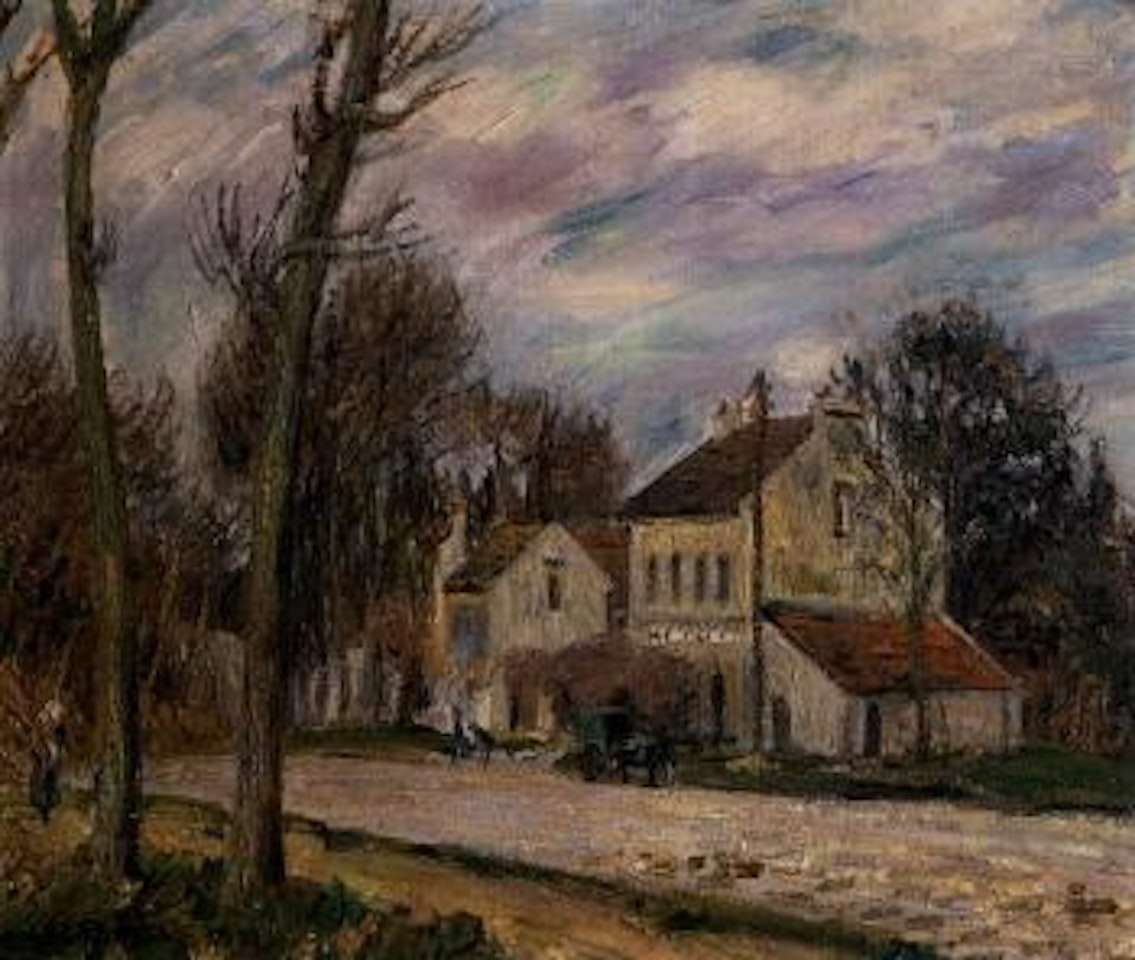 Saint-Fiacre, la route de Versailles by Gustave Loiseau
