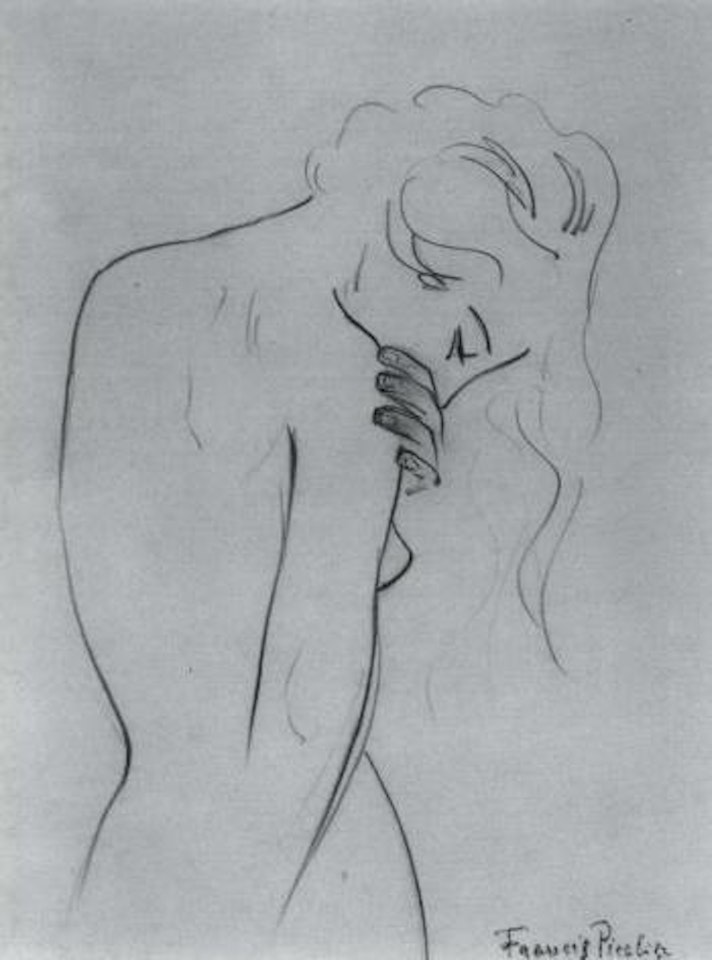 Jeune femme de profil by Francis Picabia