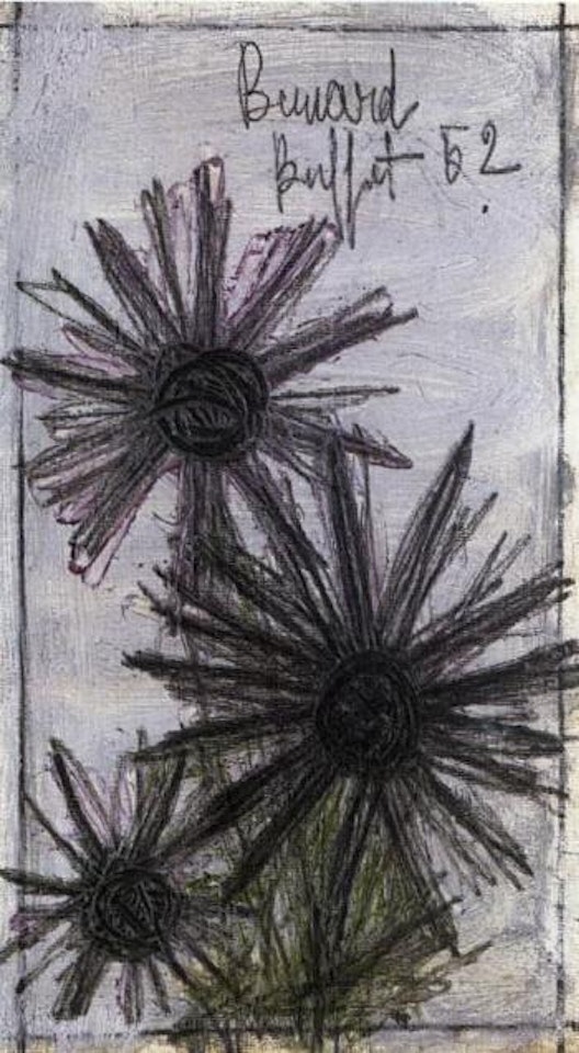 Marguerites violettes by Bernard Buffet