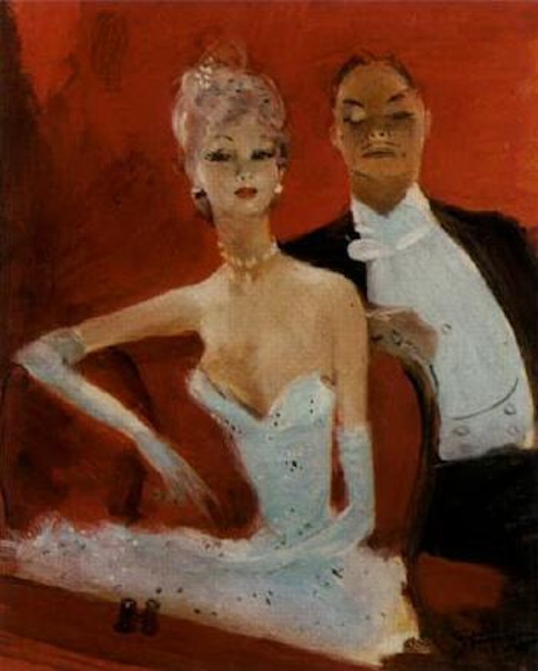 Le couple by Jean Gabriel Domergue