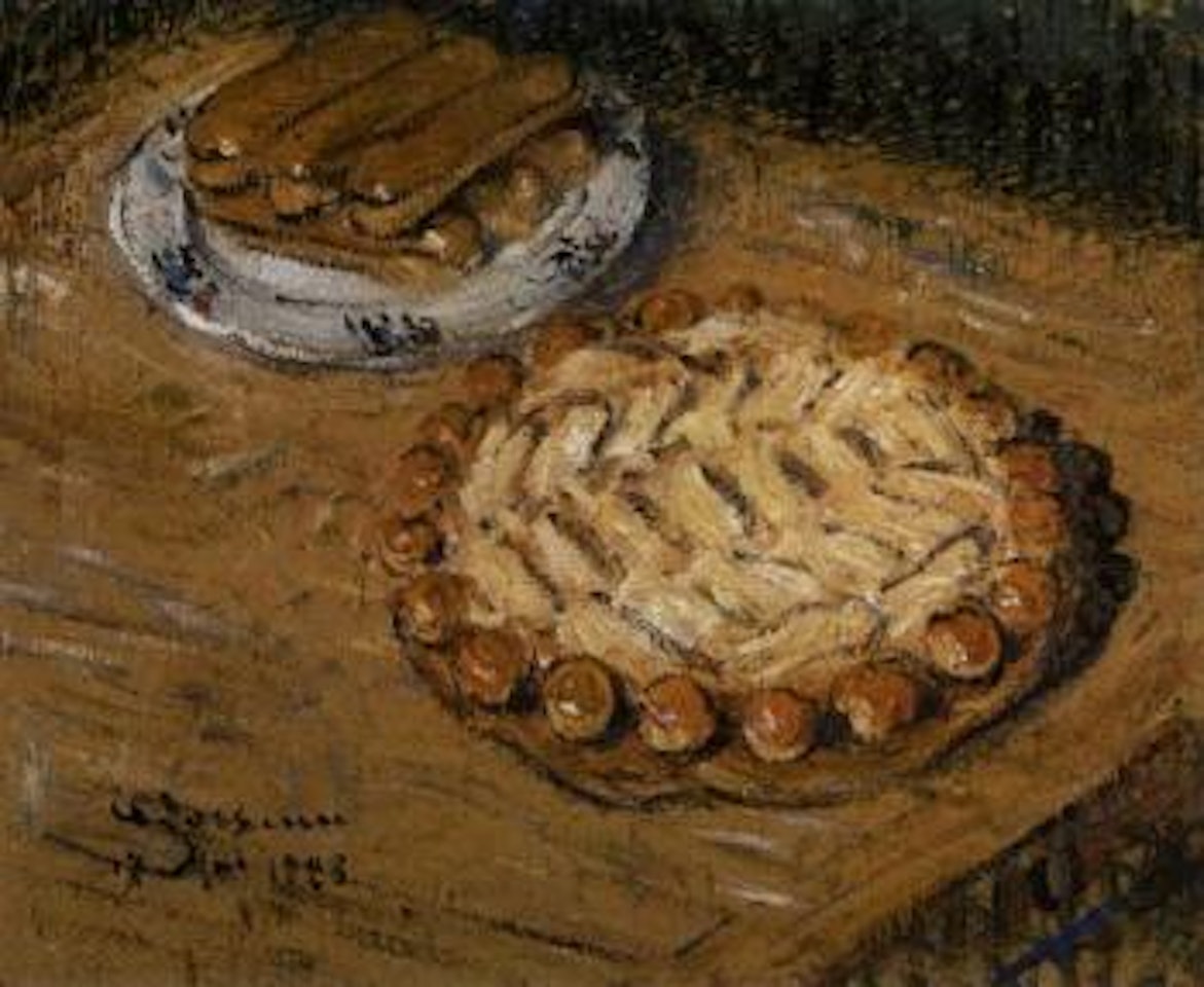 Le Saint-Honore, nature morte by Gustave Loiseau