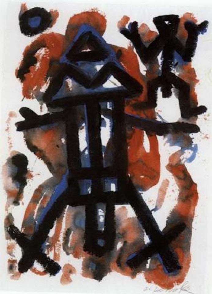 Untitled by A.R. Penck