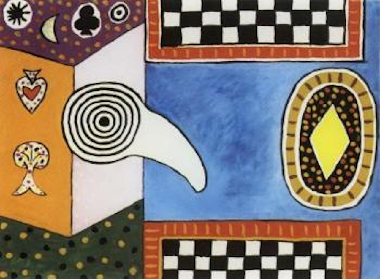 Guru Mask No.12 by Alan Davie