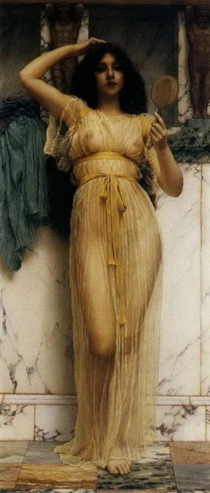 Contemplation by JOHN WILLIAM GODWARD, R.B.A.