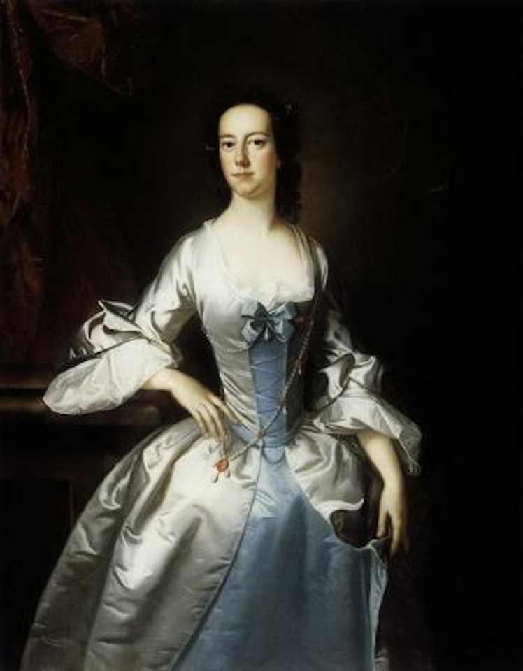 Portrait of a lady said to be Lady Digby by Thomas Hudson
