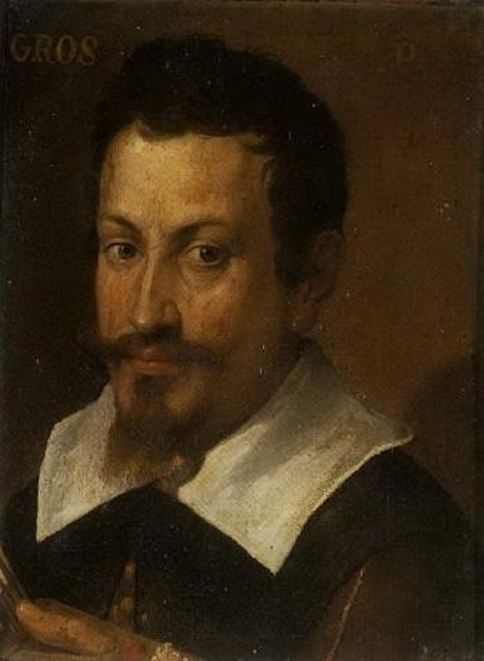Portrait of an artist by Annibale Carracci