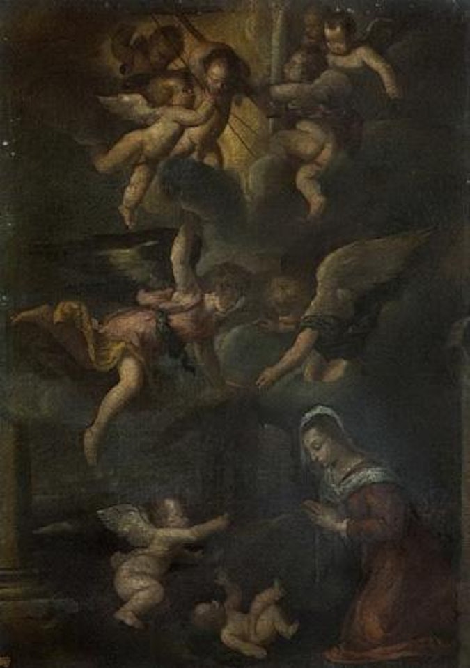 The Nativity by Leandro Bassano