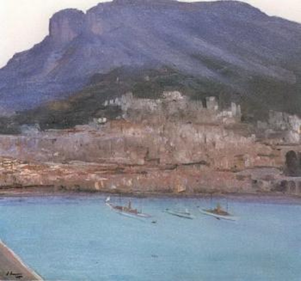 Tete de chien, Monte Carlo by John Lavery
