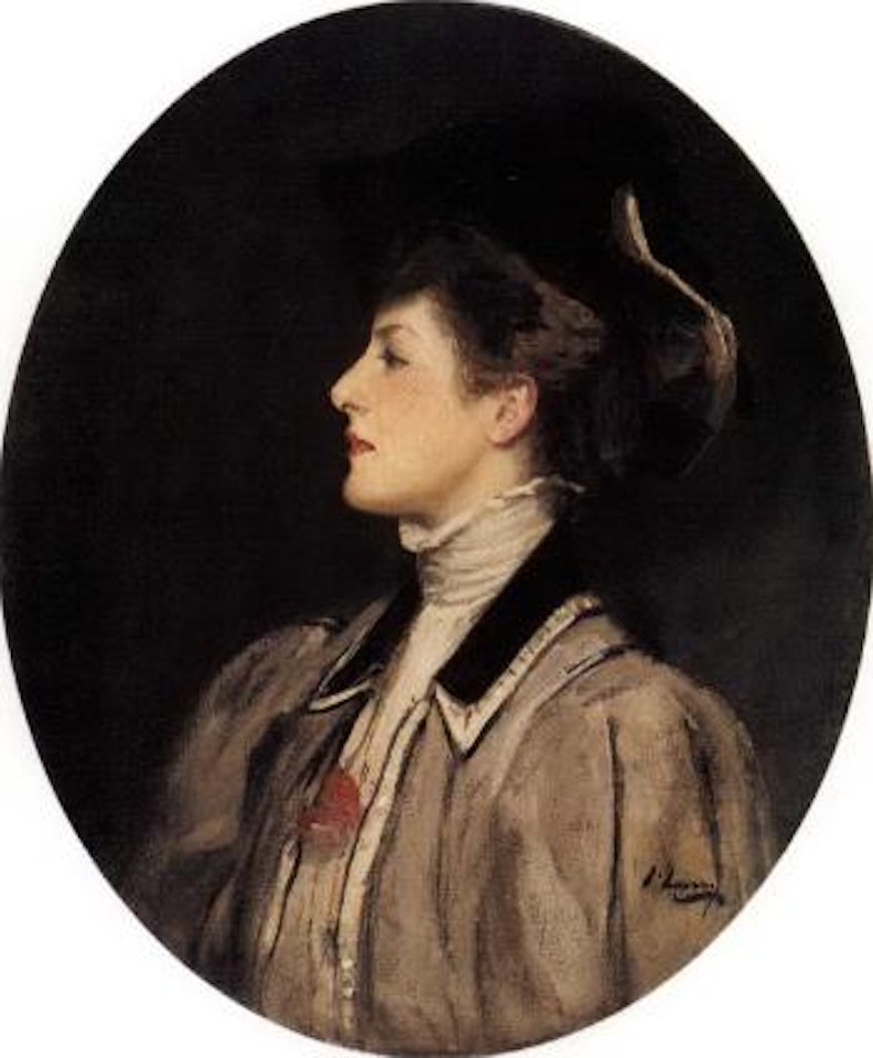 Portrait of Miss Maggie Teyte by John Lavery