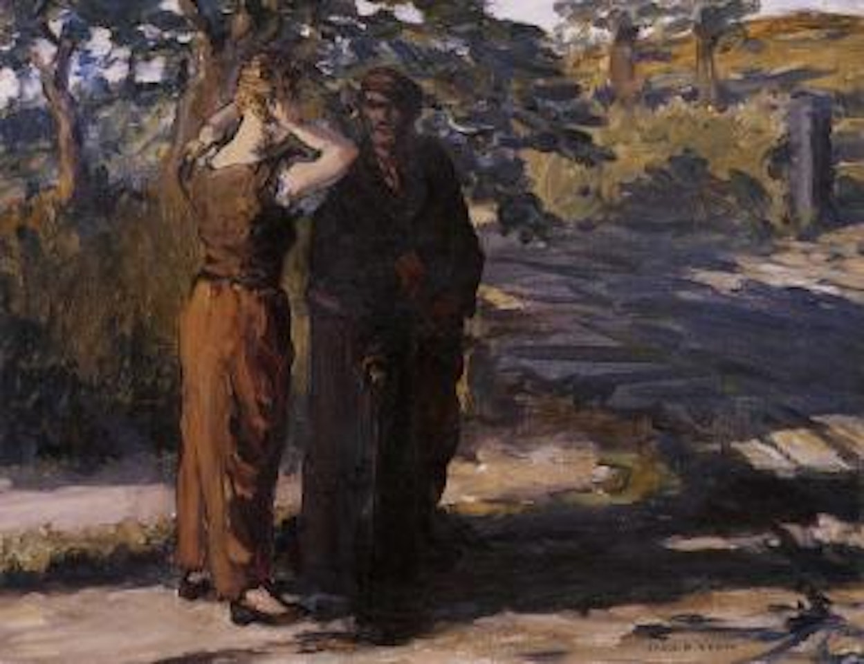 Tinkers, early morning by Jack Butler Yeats