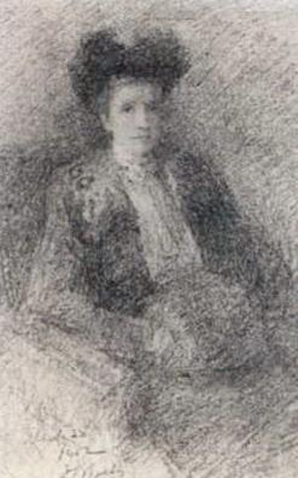 Portrait of Alice Hanford-Flood by John Butler Yeats