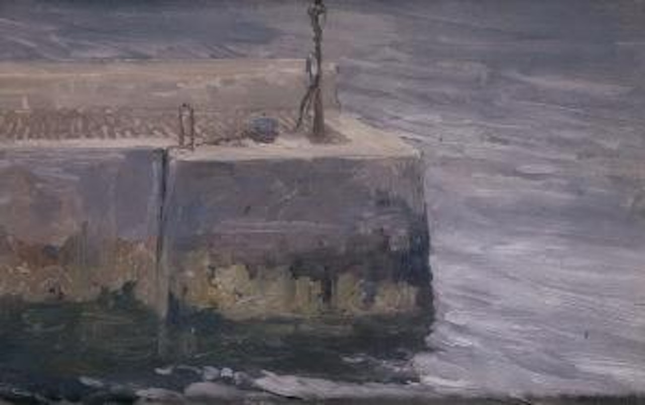 Roundstone quay by Jack Butler Yeats