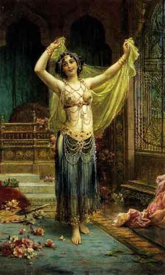 The Harem girl by Hans Zatzka