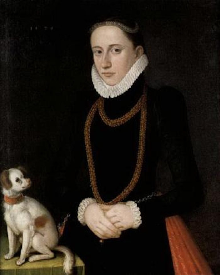 Portrait of a lady by German School