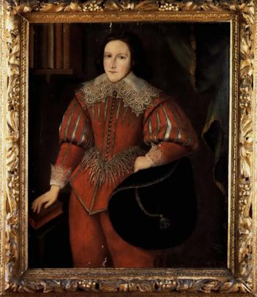 Portrait of a young man, a scholar by English School