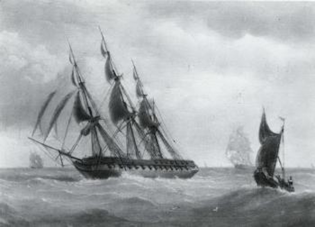 Busy shipping lanes by Joseph Walter Of Bristol