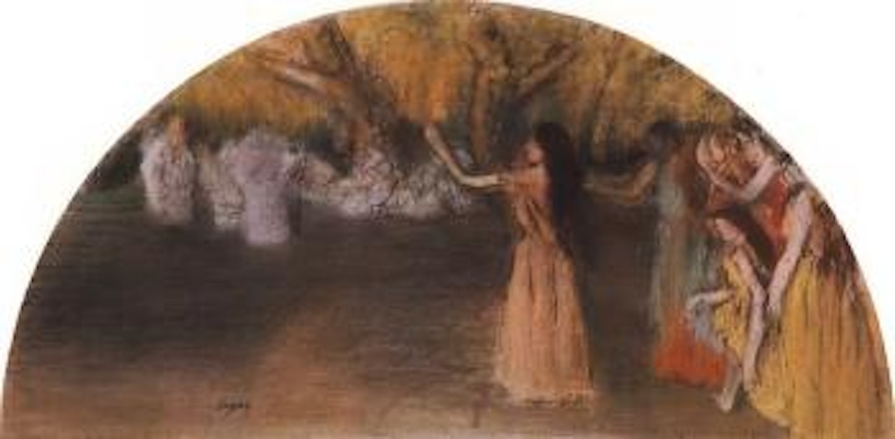 Scene de ballet by Edgar Degas