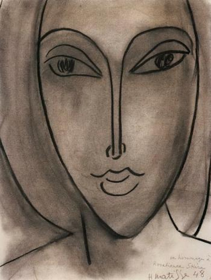 Portrait de Rosabianca Skira by Henri Matisse