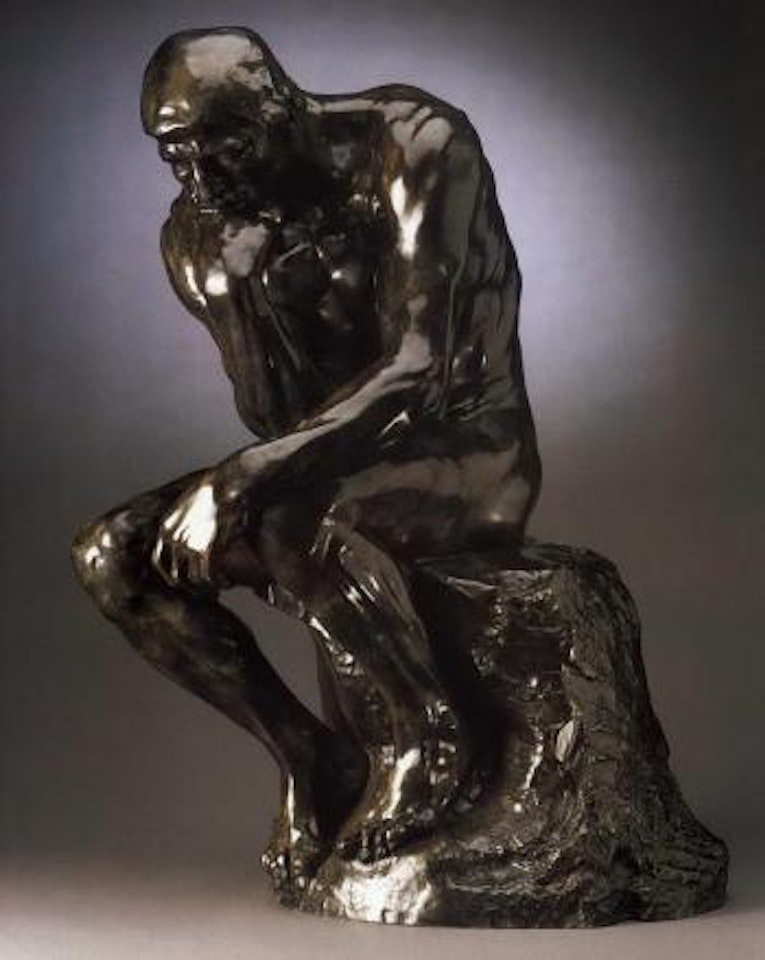 Le penseur by Auguste Rodin