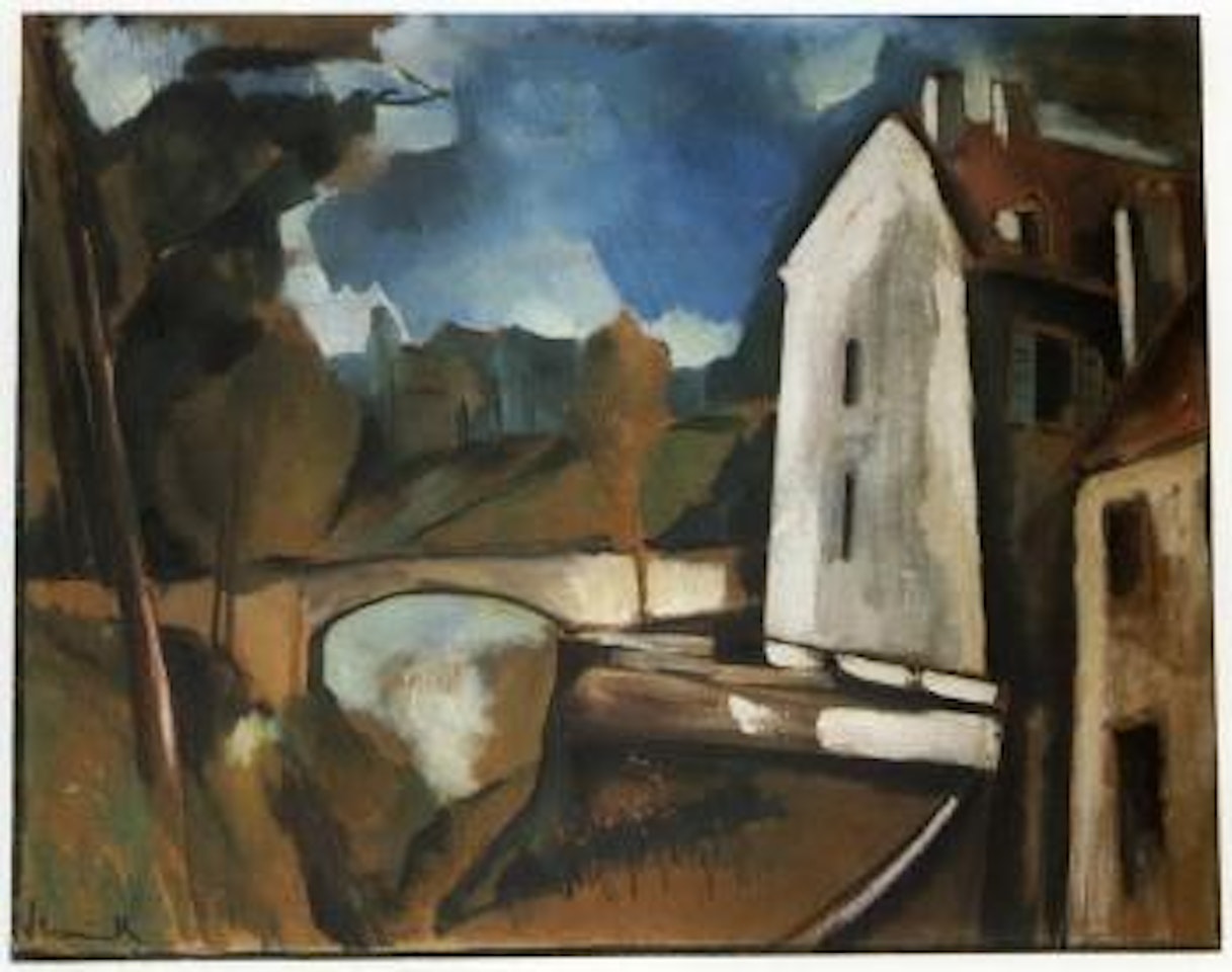 Le pont by Maurice de Vlaminck
