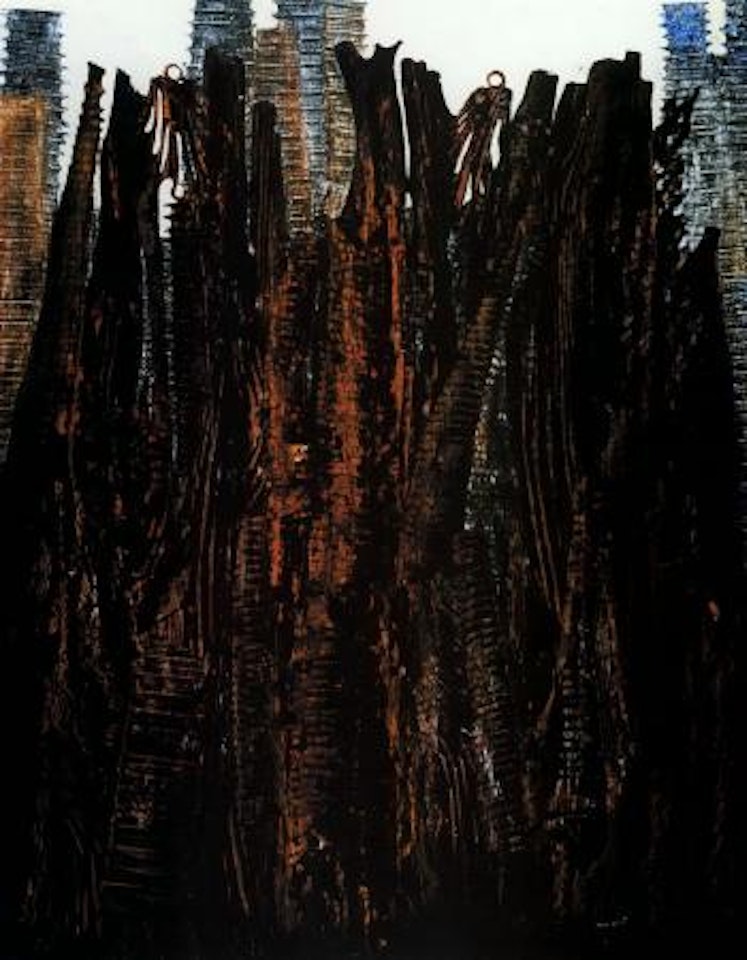 Le cimetiere des oiseaux by Max Ernst