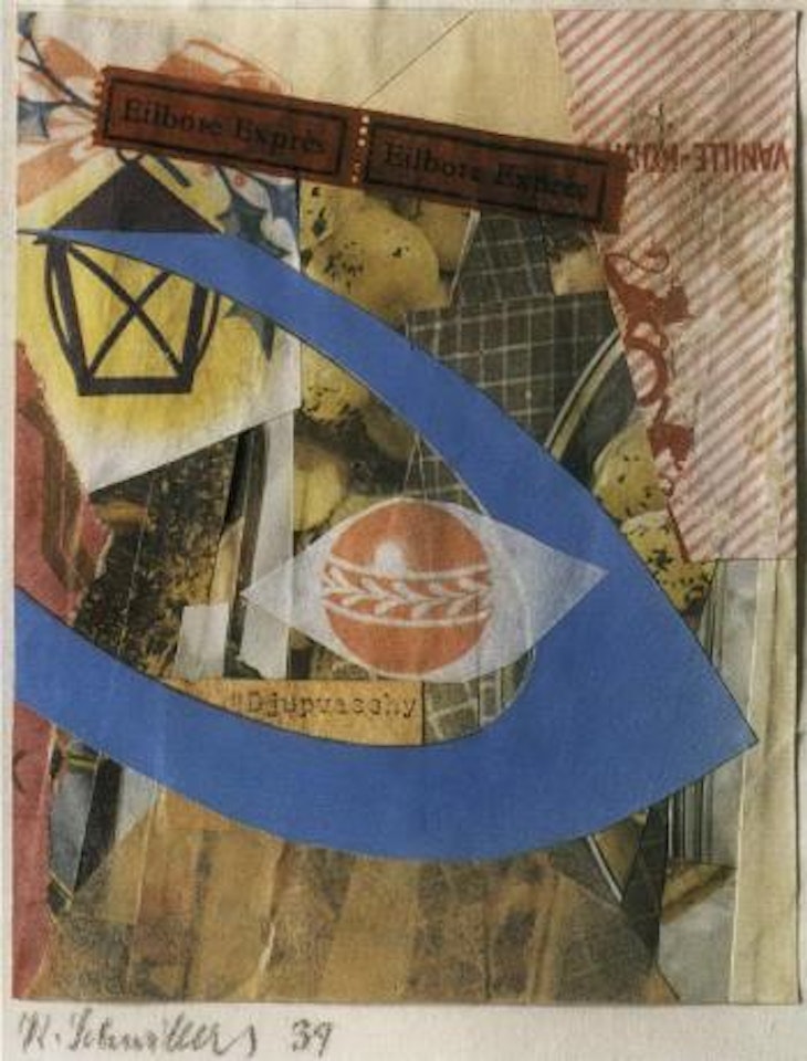 Ohne titel - Eilbote Expres by Kurt Schwitters