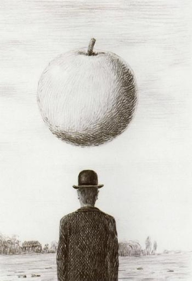 La carte postale by René Magritte