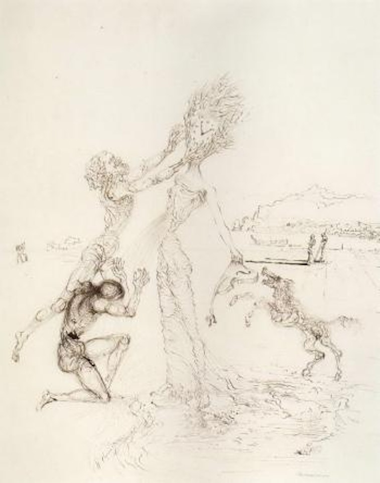 L'heure inaccessible by Salvador Dali