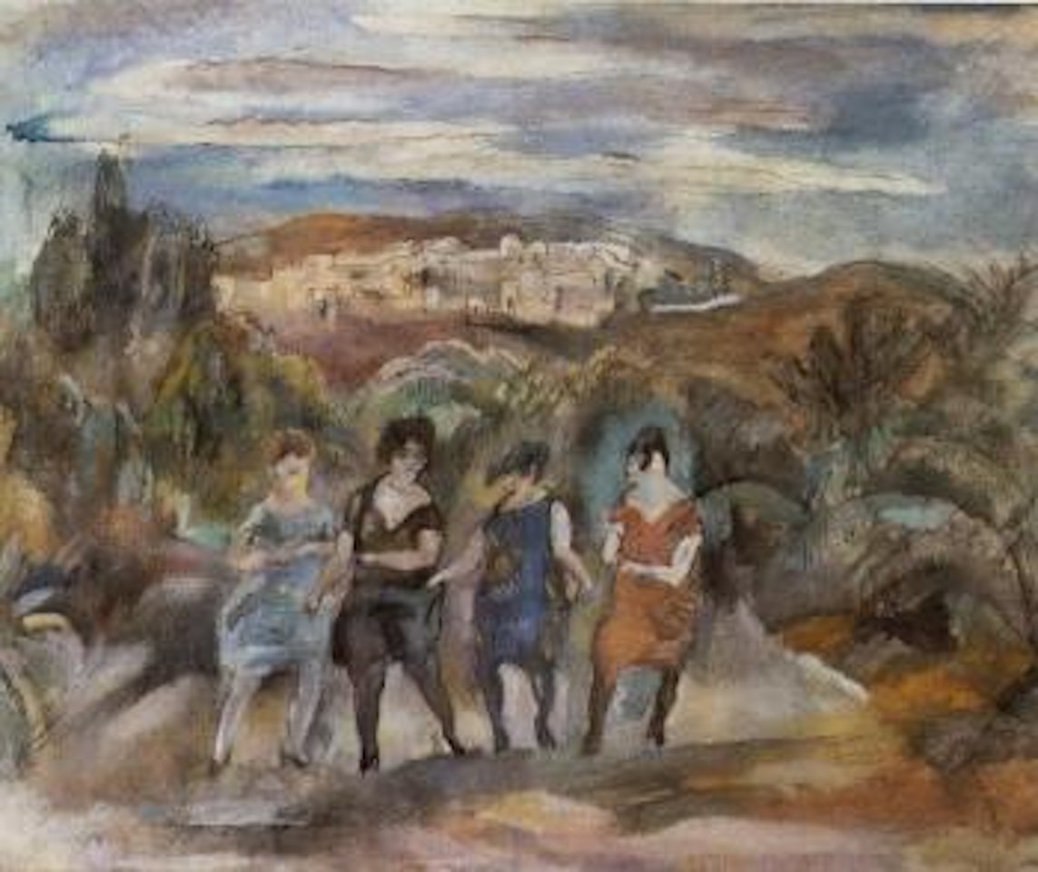 A la Marsa by Jules Pascin