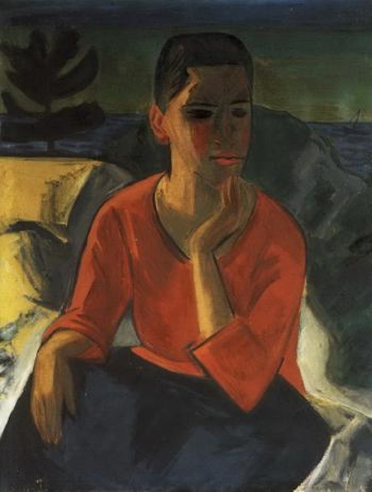 Frauenbildnis by Max Pechstein