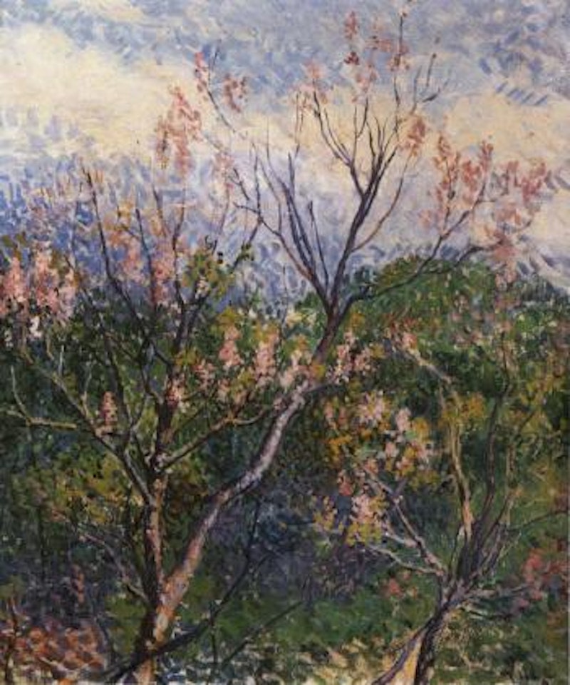 Arbres en fleurs by Maximilien Luce