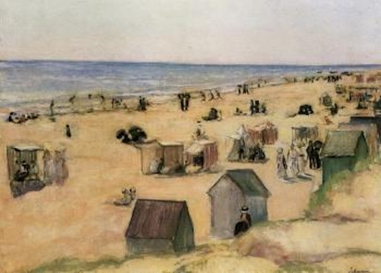 La plage de Saint-Jean-de-Moubs by Henri Lebasque