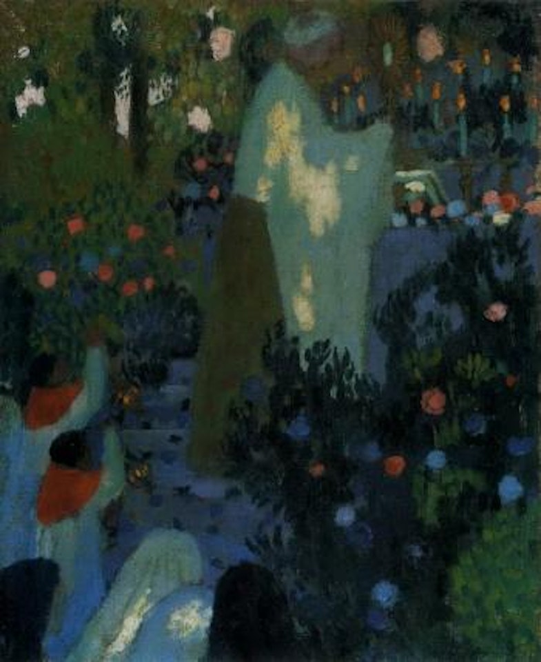 Saint Sacrement a l'autel bleu by Maurice Denis
