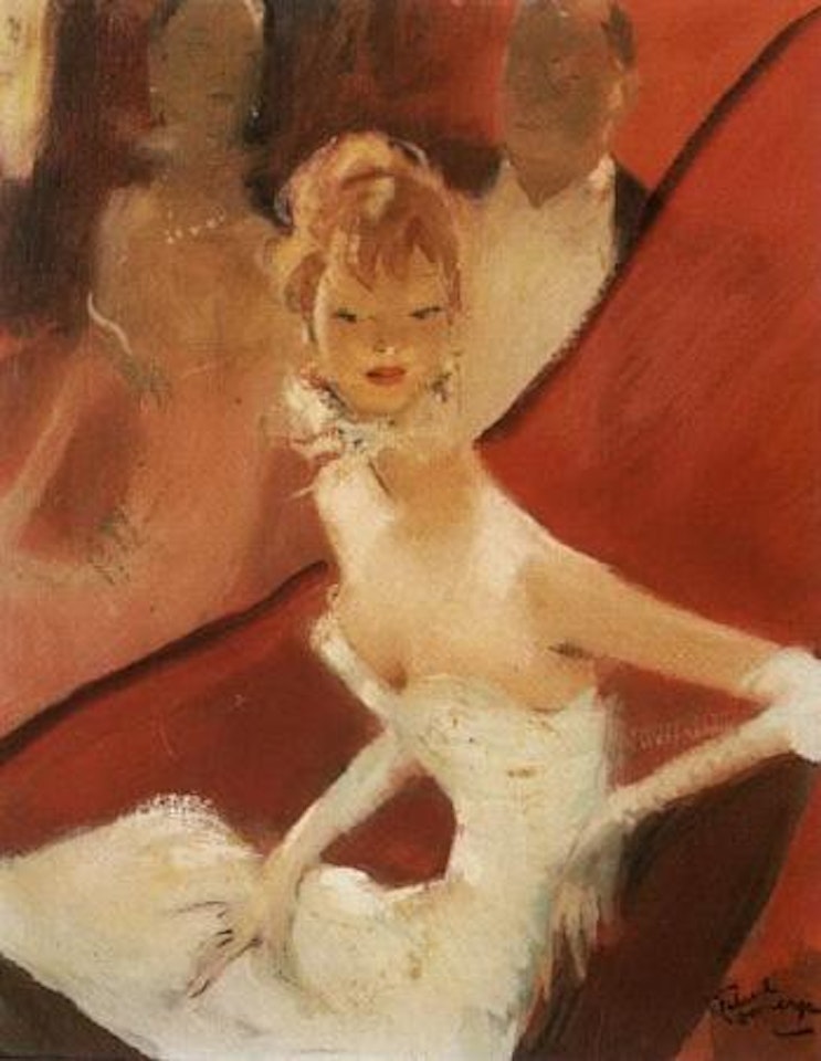 L'opera by Jean Gabriel Domergue