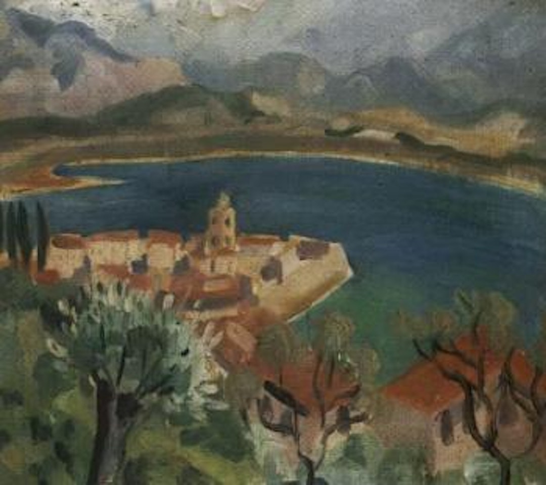 Mediterranean town by Christopher Wood