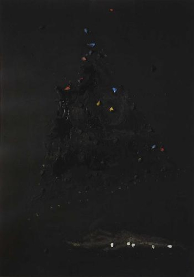 Concetto spaziale by Lucio Fontana