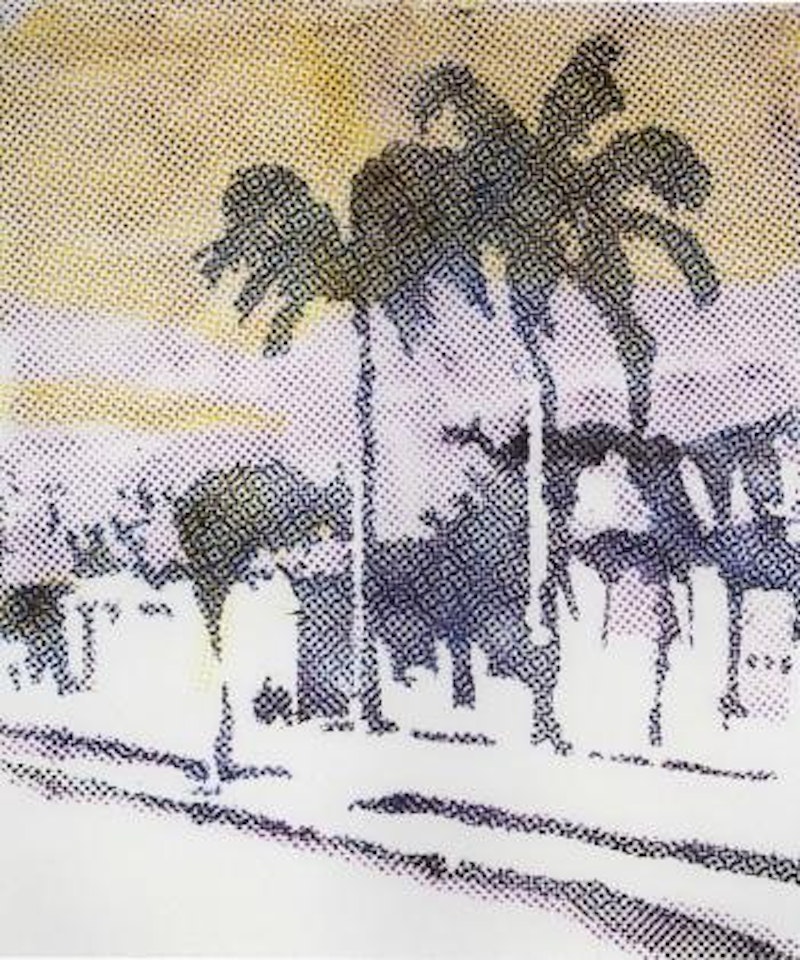Palmen by Sigmar Polke