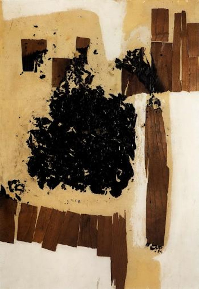 Combustione legno by Alberto Burri