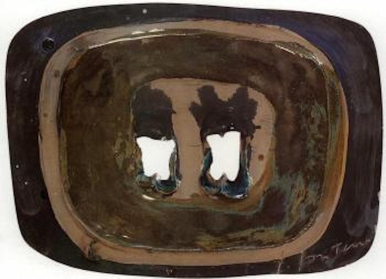 Concetto spaziale by Lucio Fontana