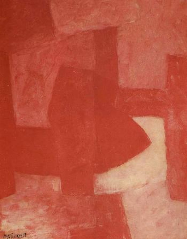 Composition rouge by Serge Poliakoff