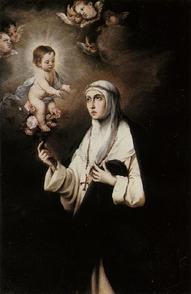 Santa Rosa de Lima by Bartolomé Esteban Murillo