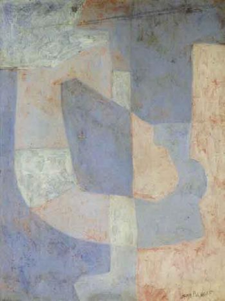 Composition bleue et rose by Serge Poliakoff