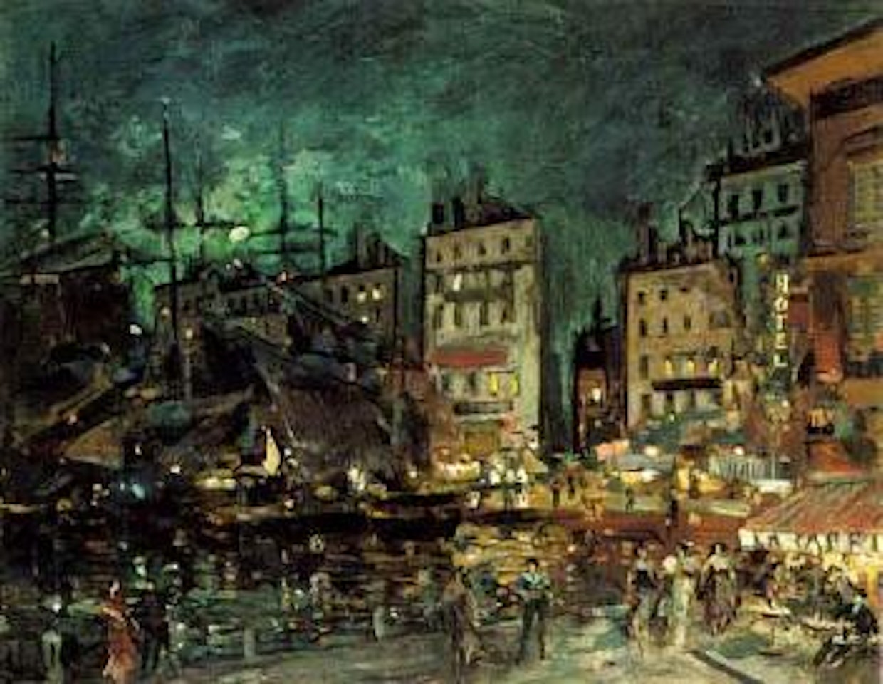 Marseilles by Konstantin Alekseevich Korovin