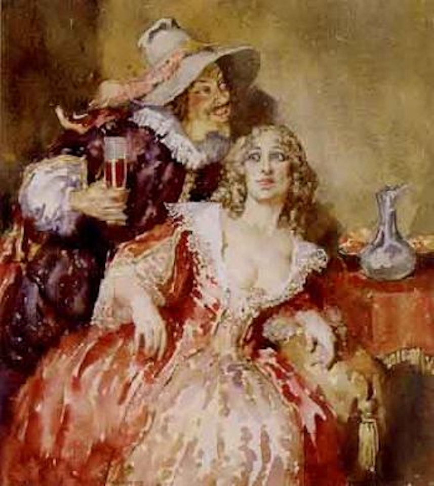 The Brigmaster's wife and the Brigmaster's friend by Norman Alfred Williams Lindsay