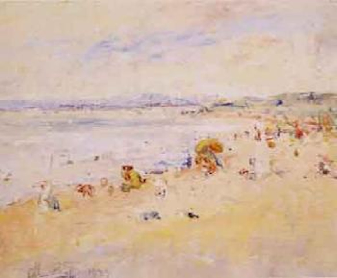 Beach scene by Arthur Merric Bloomfield Boyd