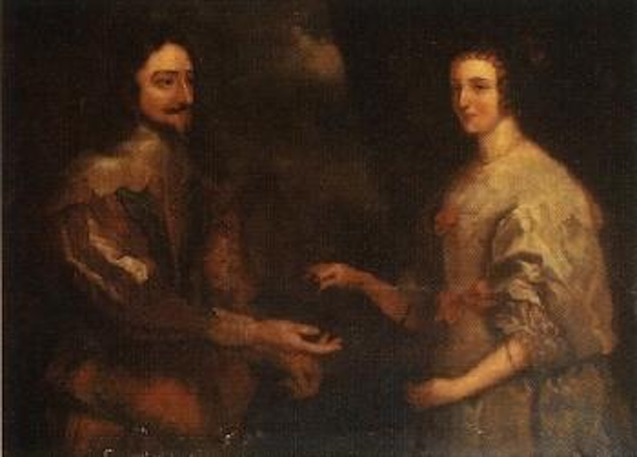 Portrait of King Charles I and Queen Henrietta Maria by Anthony van Dyck