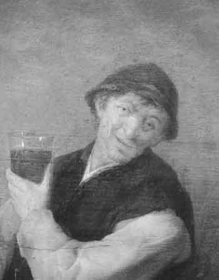 Peasant drinking by Adriaen van Ostade
