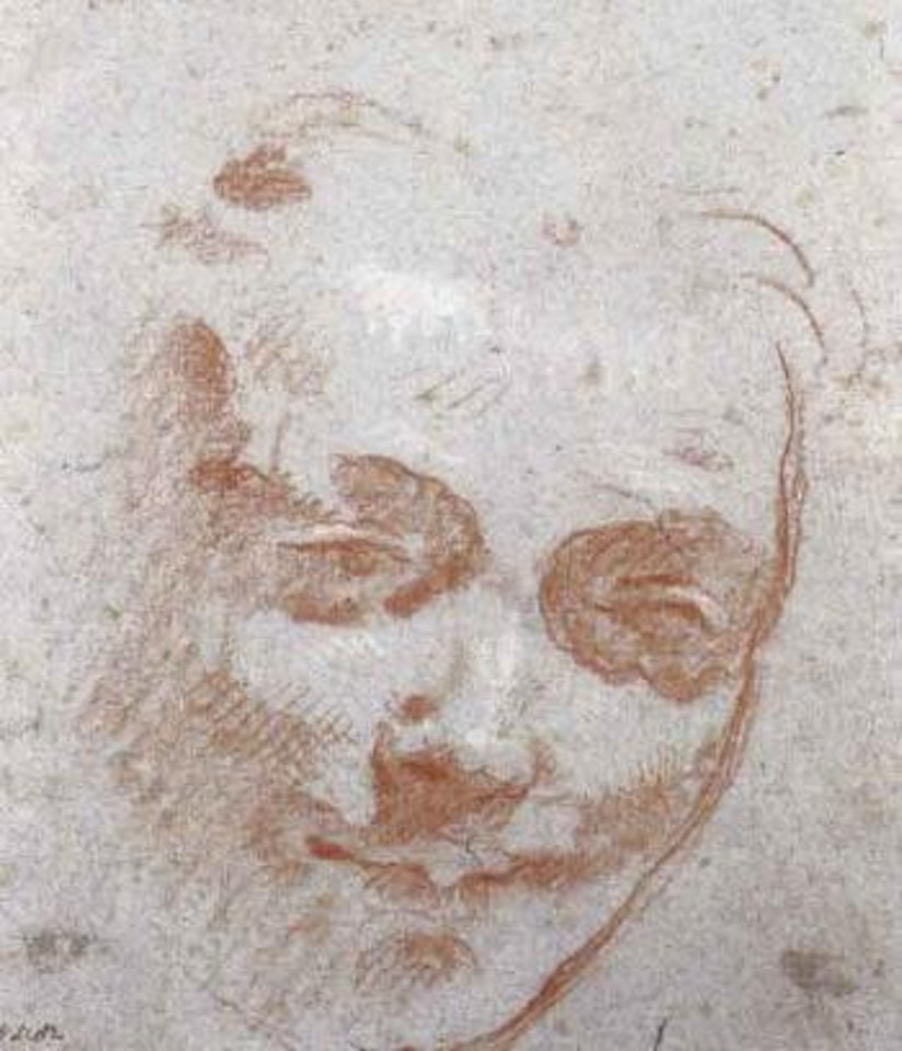 Head of girl by Giovanni Battista Tiepolo