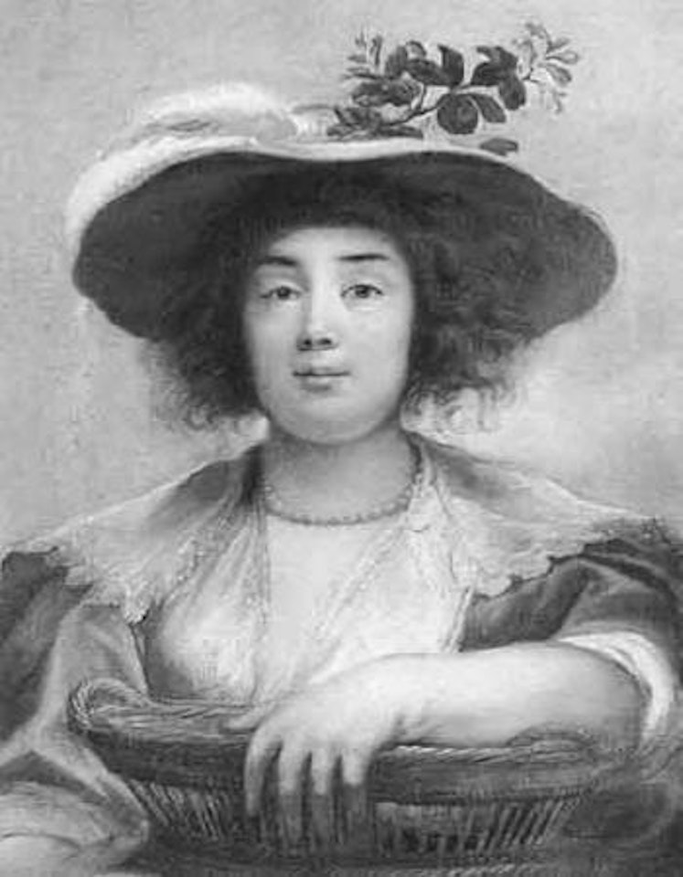Lady, said to be the artist's daughter Elisabeth, with hat by Jacob Jordaens